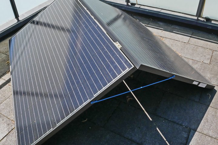Mobiles Solarpanel